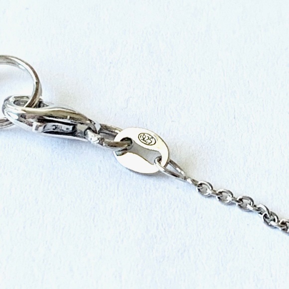 🌸Necklace🌸 L shape 925 sterling silver CZ necklace - Picture 7 of 12